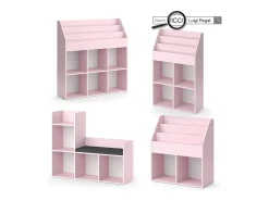 Best Vicco Prateleira para crianças 72x30.7x79 luigi Rosa