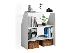 Prateleira*Vicco Prateleira para tectos inclinados 90x50x100 Branco
