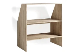 Vicco Prateleira para tectos inclinados sonoma 90x50x100^ Prateleira