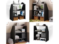 Sale Vicco Prateleira para tectos inclinados antracite 90x50x100 Cinza antracite