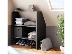 Sale Vicco Prateleira para tectos inclinados antracite 90x50x100 Cinza antracite