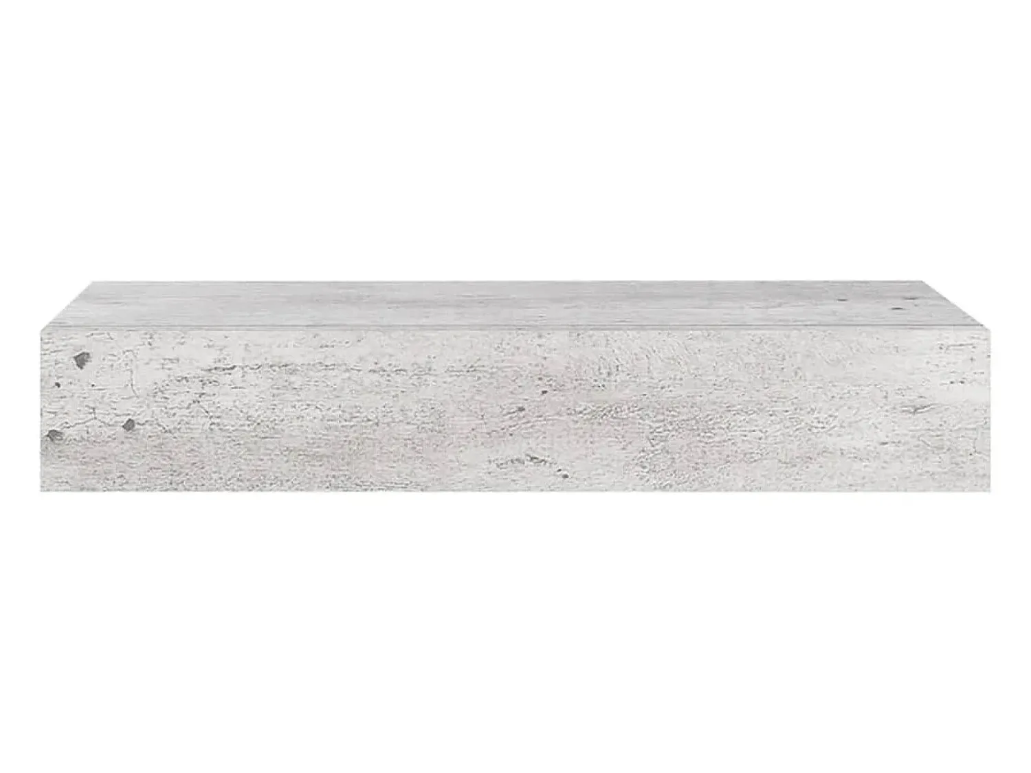 Prateleira|vidaxl Prateleira parede c/ gaveta MDF 60x23,5x10 cm -cimento Cinzento