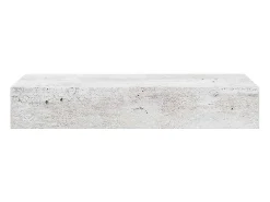 Prateleira|vidaxl Prateleira parede c/ gaveta MDF 60x23,5x10 cm -cimento Cinzento