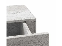 Prateleira|vidaxl Prateleira parede c/ gaveta MDF 60x23,5x10 cm -cimento Cinzento
