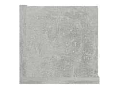 vidaxl Prateleira parede CD 100x18x18cm contraplacado cinzento cimento^ Móvel De Arrumação