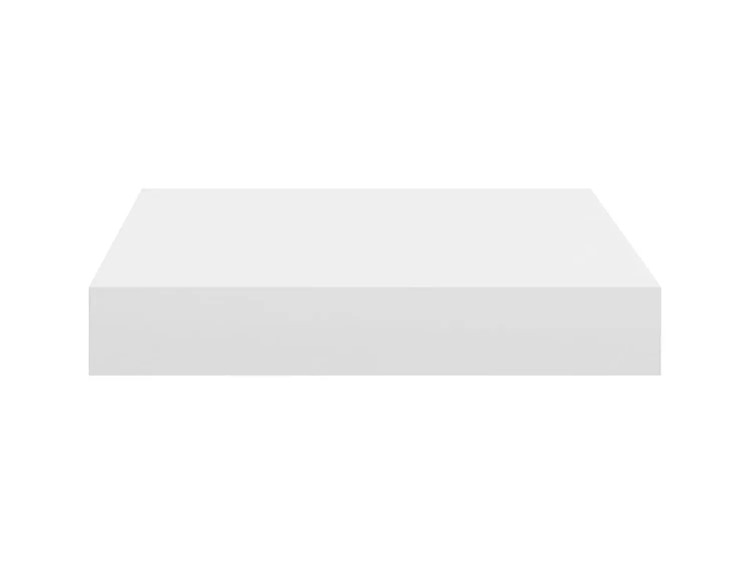 Prateleira* Prateleira parede suspensa 23x23,5x3,8 cm MDF PT958019 Branco