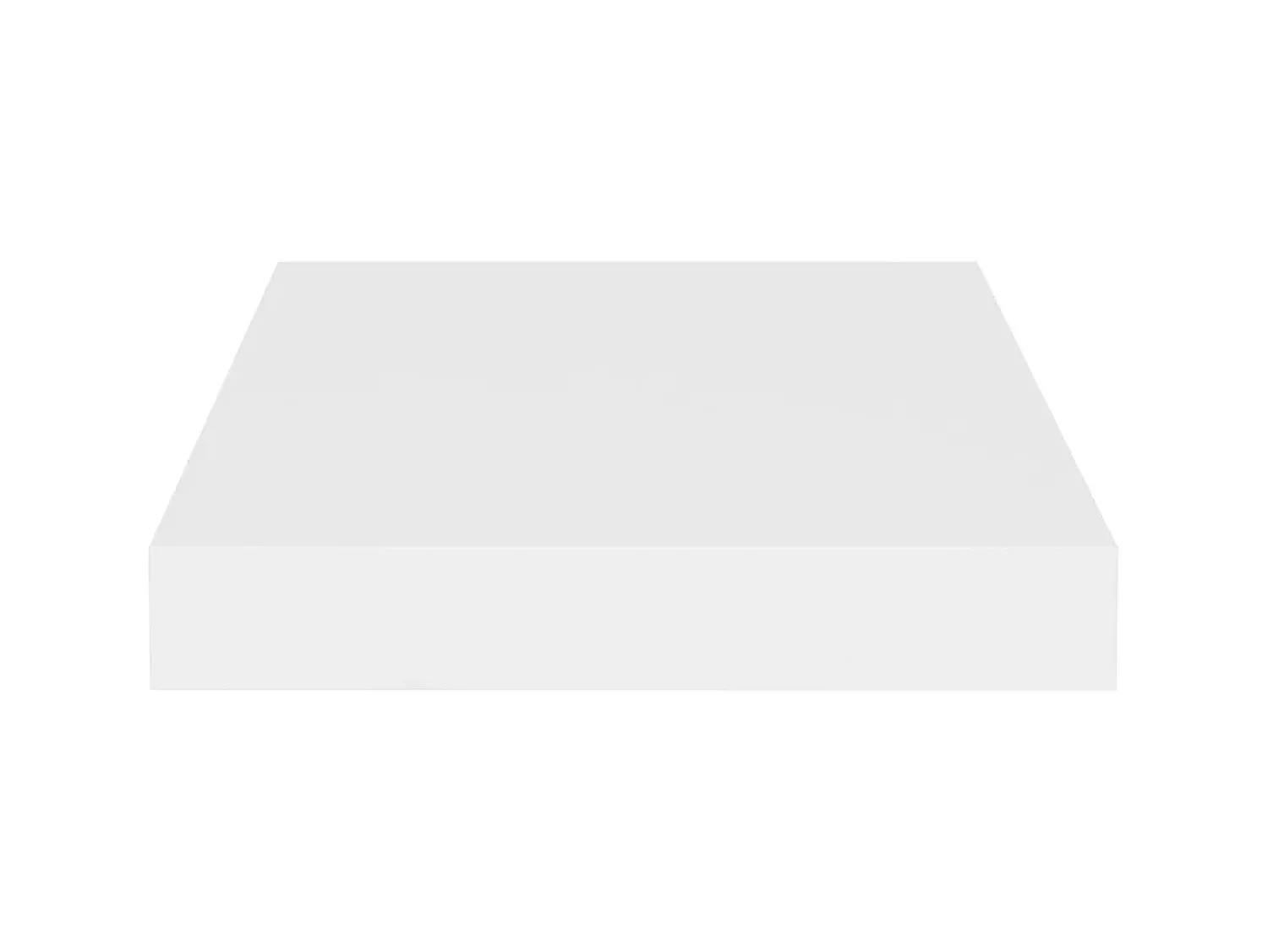 Prateleira* Prateleira parede suspensa 23x23,5x3,8 cm MDF PT958019 Branco