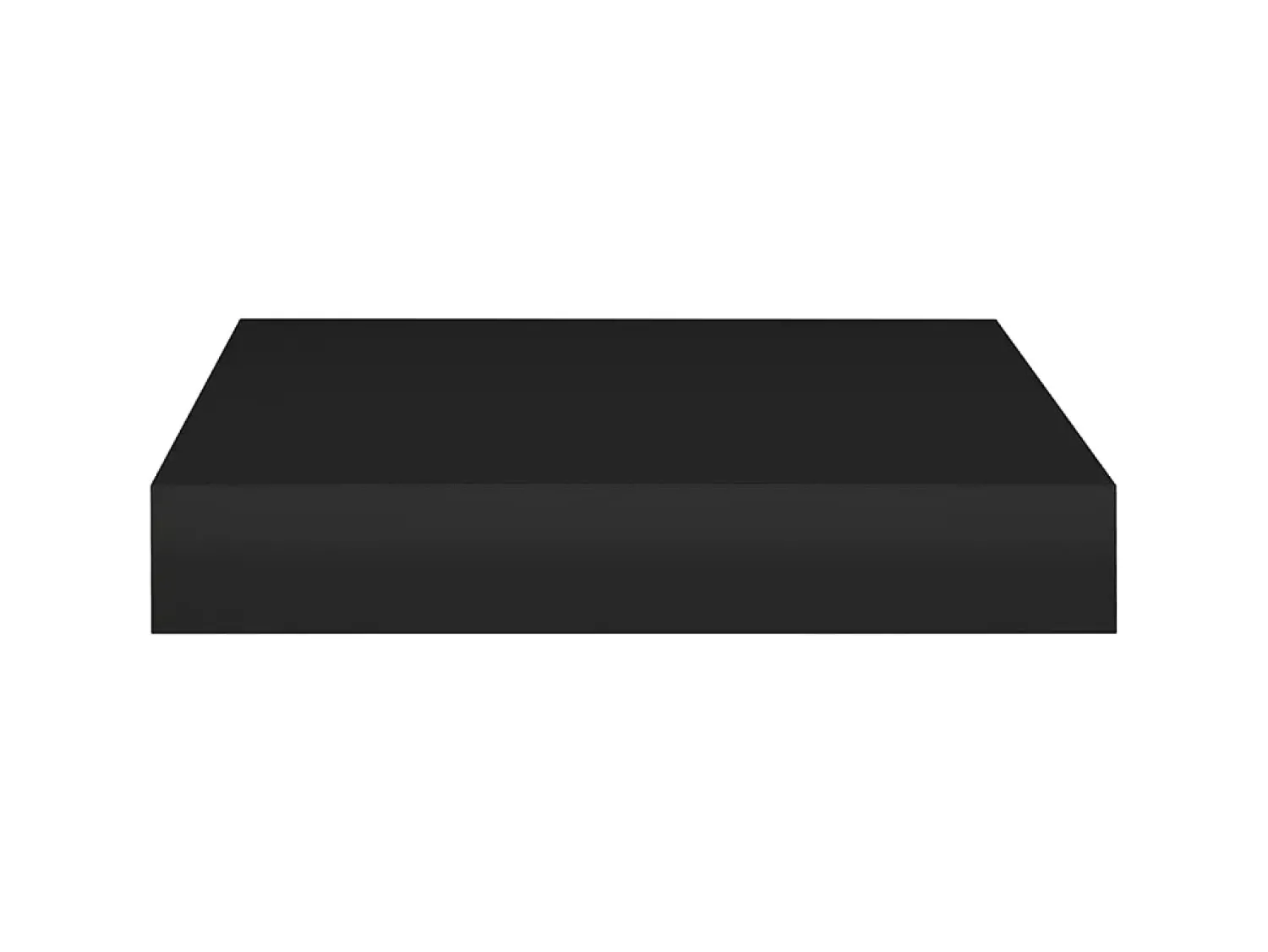 Prateleira| Prateleira parede suspensa 23x23,5x3,8 cm MDF PT566967 Preto