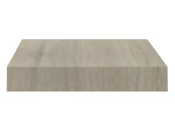 Prateleira| Prateleira parede suspensa 23x23,5x3,8 cm MDF cor carvalho PT473292 Castanho