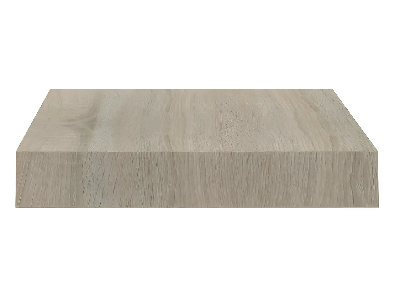 Prateleira| Prateleira parede suspensa 23x23,5x3,8 cm MDF cor carvalho PT473292 Castanho