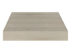 Prateleira| Prateleira parede suspensa 23x23,5x3,8 cm MDF cor carvalho PT473292 Castanho
