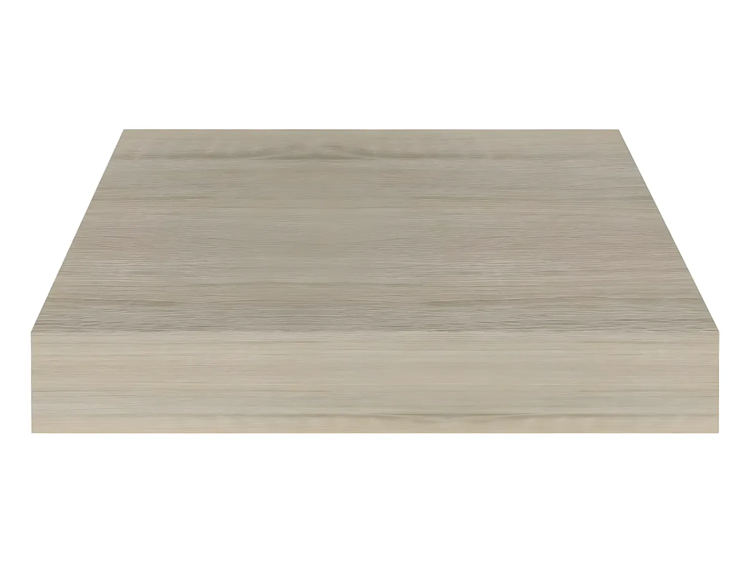 Prateleira| Prateleira parede suspensa 23x23,5x3,8 cm MDF cor carvalho PT473292 Castanho