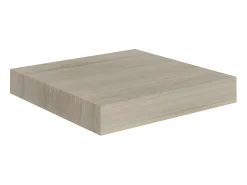 Prateleira| Prateleira parede suspensa 23x23,5x3,8 cm MDF cor carvalho PT473292 Castanho