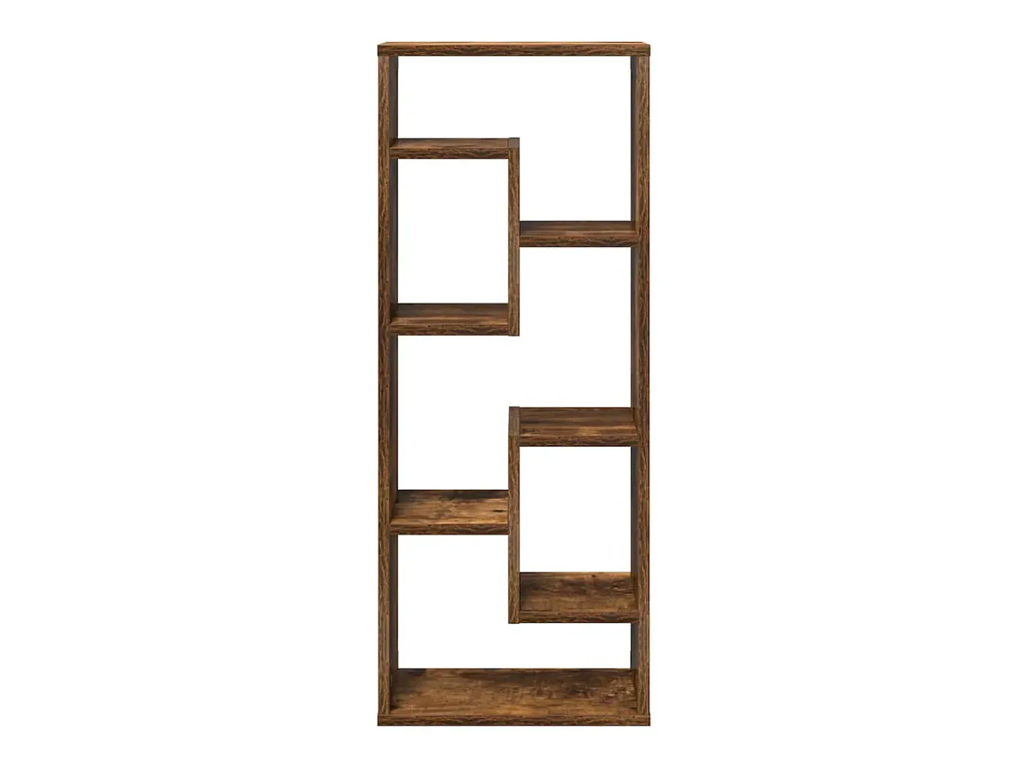 vidaxl Prateleira parede 36x16x90 cm derivados madeira carvalho fumado^ Prateleira