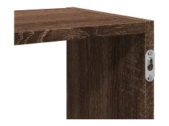 vidaxl Prateleira parede 100x25x50 cm deriv. madeira carvalho^ Prateleira
