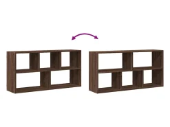 vidaxl Prateleira parede 100x25x50 cm deriv. madeira carvalho^ Prateleira