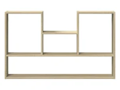 vidaxl Prateleira parede 96x12x64 cm derivados madeira carvalho sonoma^ Prateleira