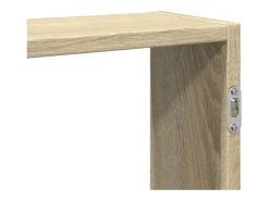 vidaxl Prateleira parede 96x12x64 cm derivados madeira carvalho sonoma^ Prateleira