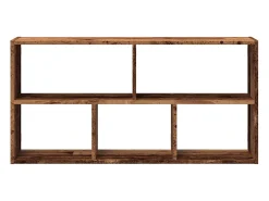 Online vidaxl Prateleira parede 100x25x50 cm derivados madeira madeira velha Castanho