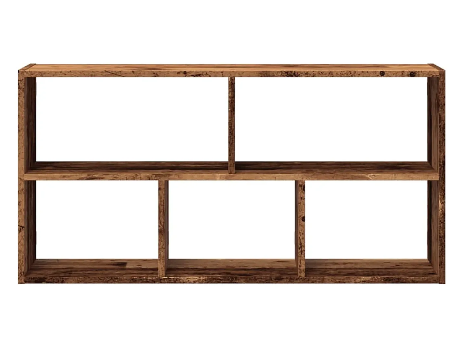 Online vidaxl Prateleira parede 100x25x50 cm derivados madeira madeira velha Castanho
