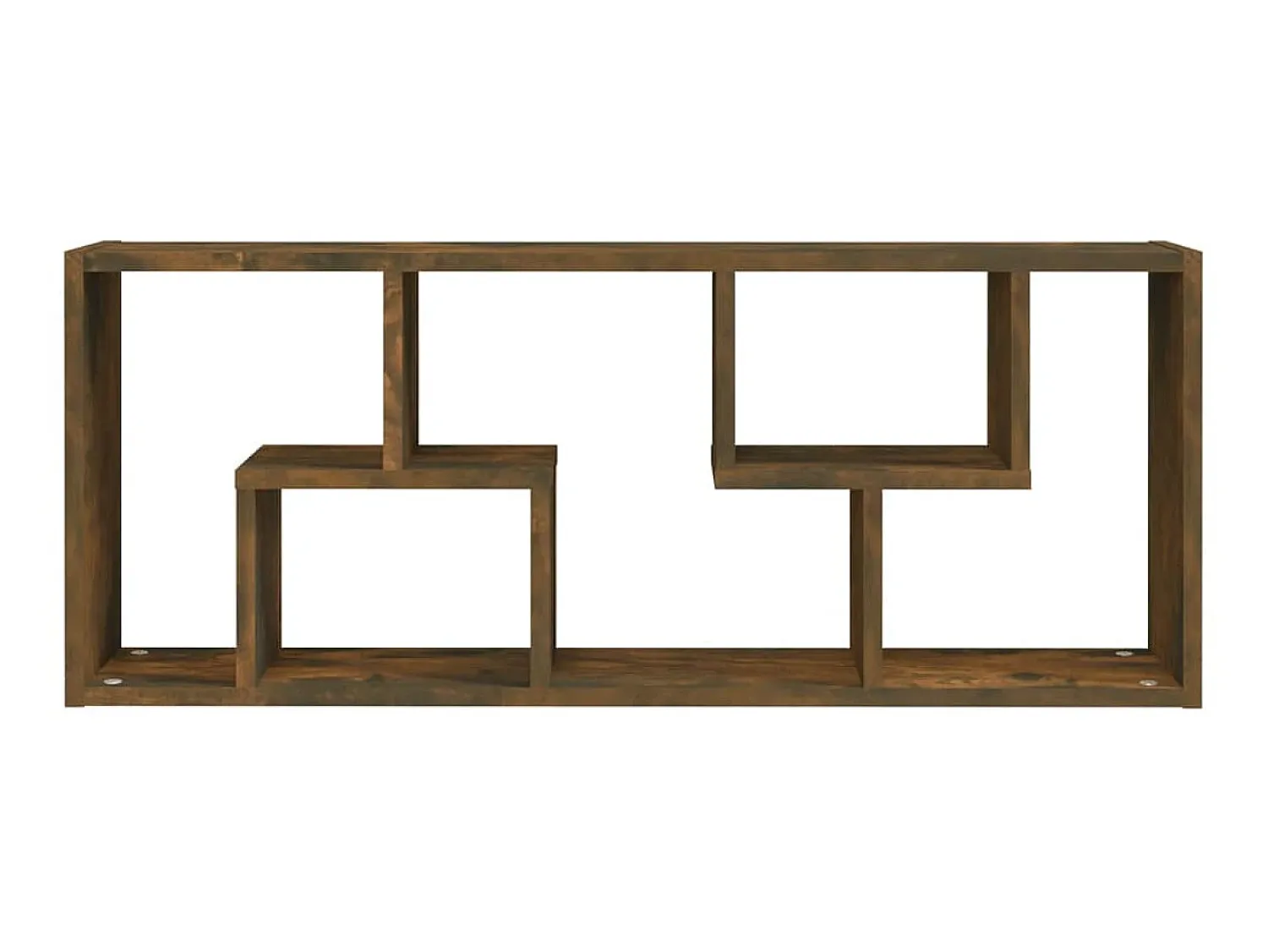 Prateleira parede 36x16x90 cm derivados madeira carvalho fumado PT825487^ Prateleira