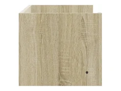 Prateleira* Prateleira parede 100x35x30,5 cm deriv. madeira carvalho sonoma PT179506 Castanho