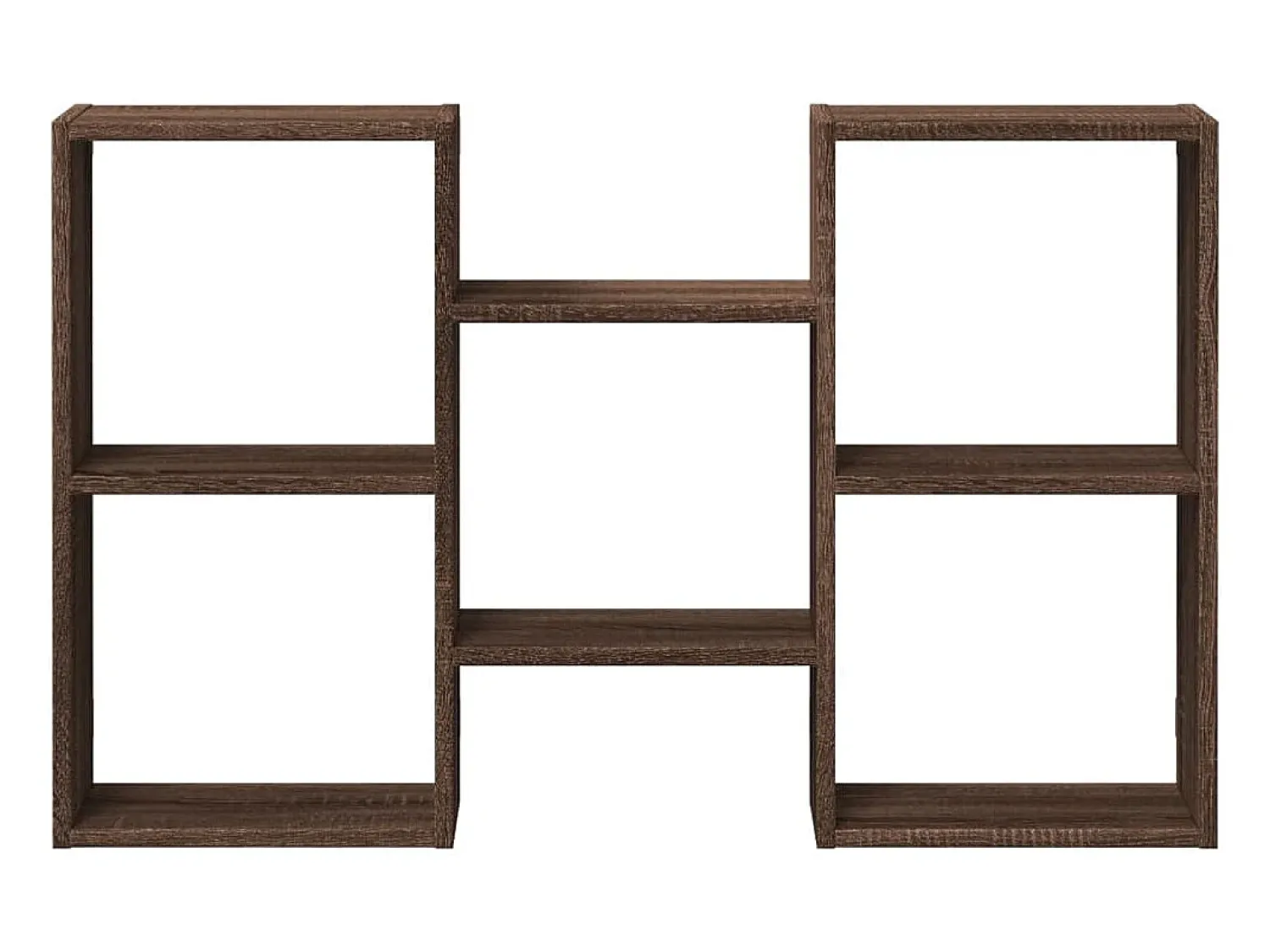 Sale vidaxl Prateleira parede 96x18x60 cm deriv. madeira carvalho Castanho