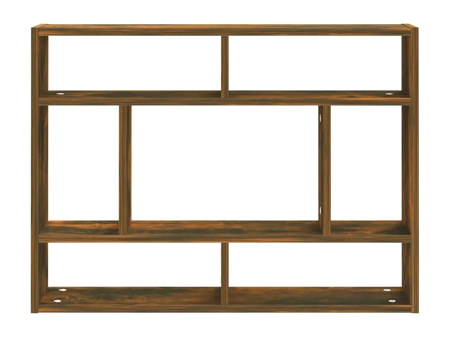 Prateleira* Prateleira parede 75x16x55 cm derivados madeira carvalho fumado PT739533 Castanho