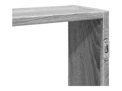 vidaxl Prateleira parede 99x15x60 cm derivados madeira cinzento sonoma^ Prateleira