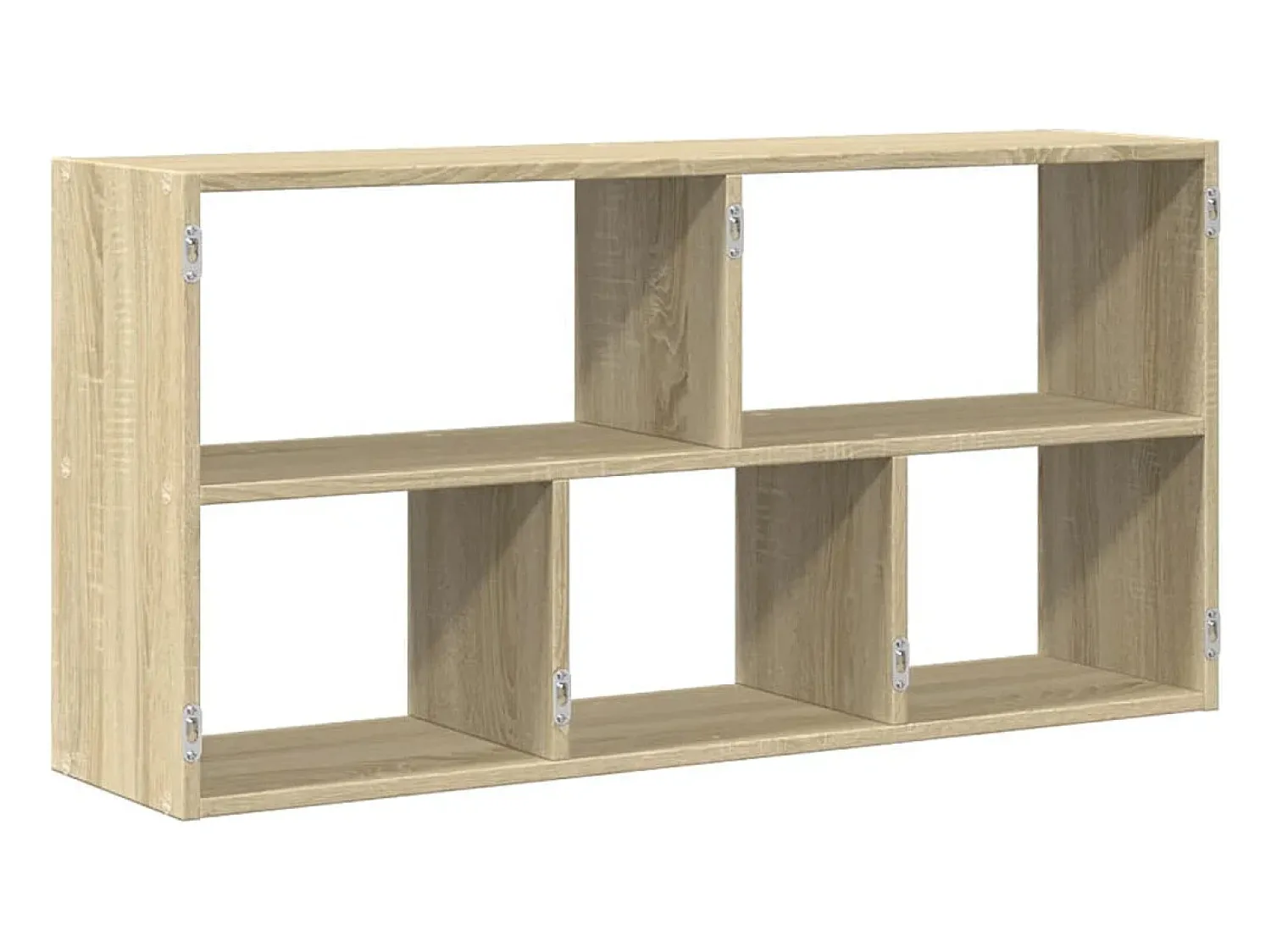 Prateleira|vidaxl Prateleira parede 100x25x50 cm deriv. madeira carvalho sonoma Castanho