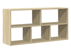 Prateleira|vidaxl Prateleira parede 100x25x50 cm deriv. madeira carvalho sonoma Castanho