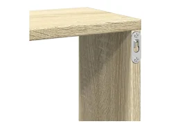 vidaxl Prateleira parede 167,5x18x68 cm deriv. madeira carvalho sonoma^ Prateleira