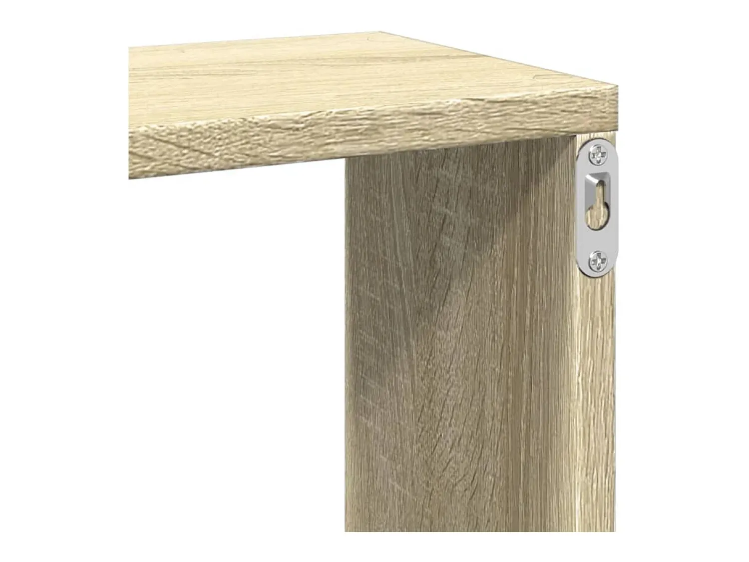 vidaxl Prateleira parede 167,5x18x68 cm deriv. madeira carvalho sonoma^ Prateleira