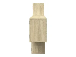 vidaxl Prateleira parede 167,5x18x68 cm deriv. madeira carvalho sonoma^ Prateleira