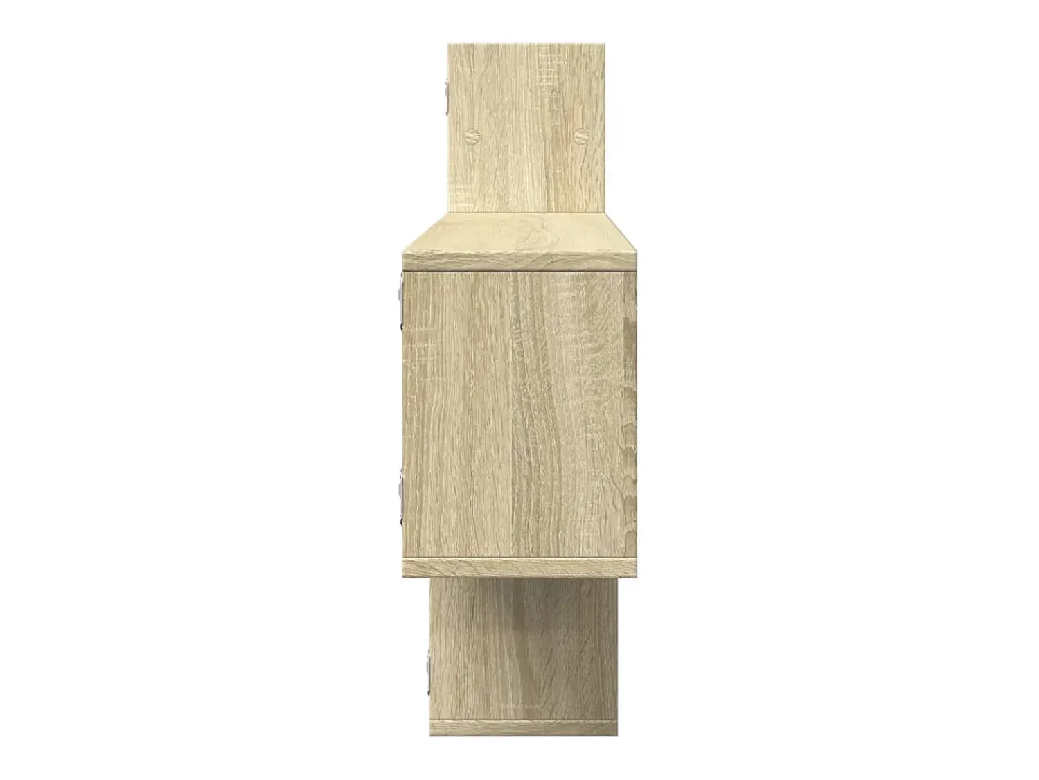vidaxl Prateleira parede 167,5x18x68 cm deriv. madeira carvalho sonoma^ Prateleira