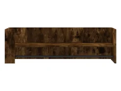 Prateleira* Prateleira parede 100x35x30,5 cm deriv. madeira carvalho fumado PT580743 Castanho