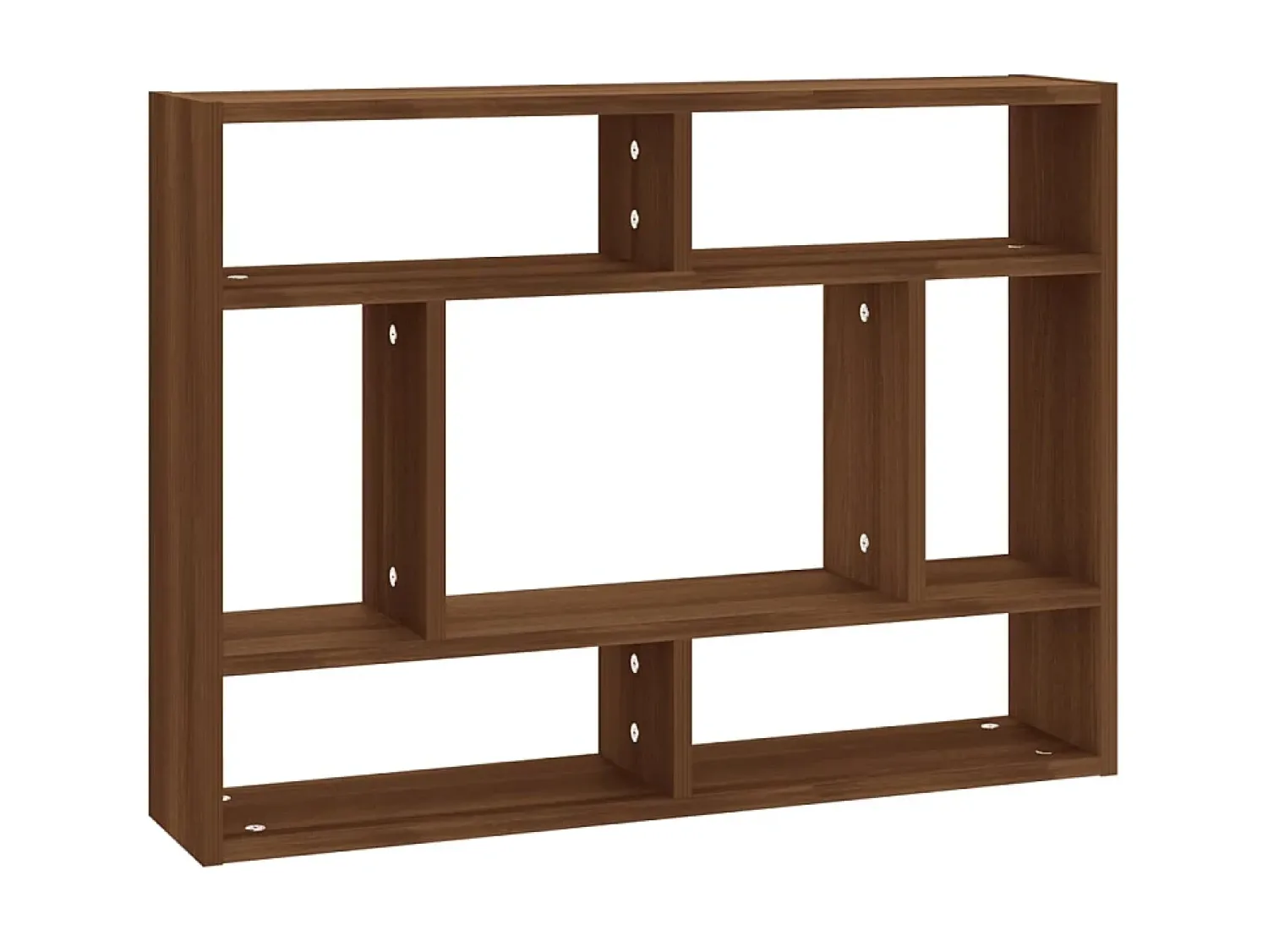 Prateleira* Prateleira parede 75x16x55 cm madeira carvalho PT122954 Castanho