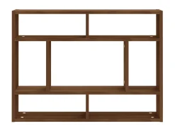 Prateleira* Prateleira parede 75x16x55 cm madeira carvalho PT122954 Castanho