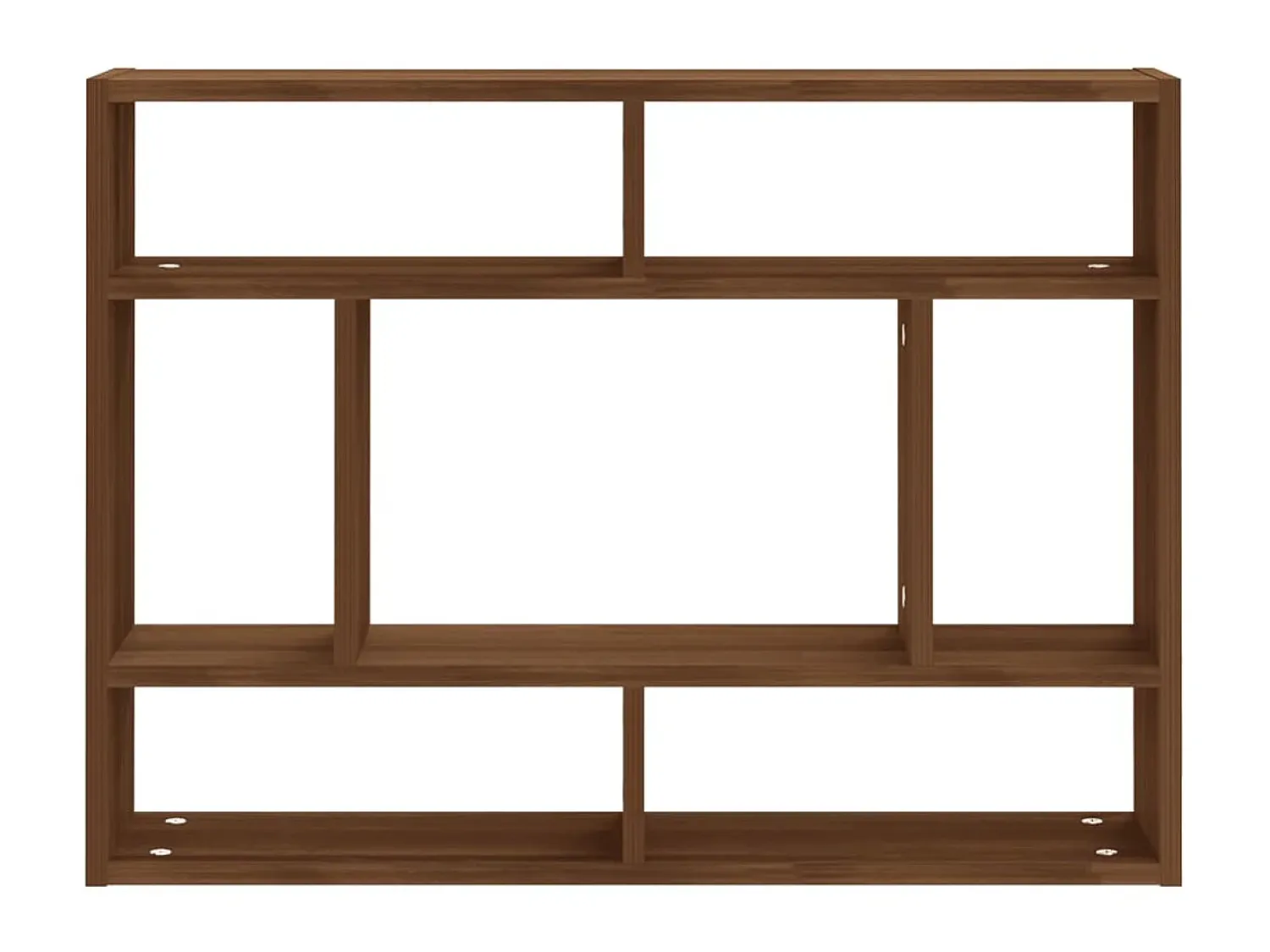 Prateleira* Prateleira parede 75x16x55 cm madeira carvalho PT122954 Castanho