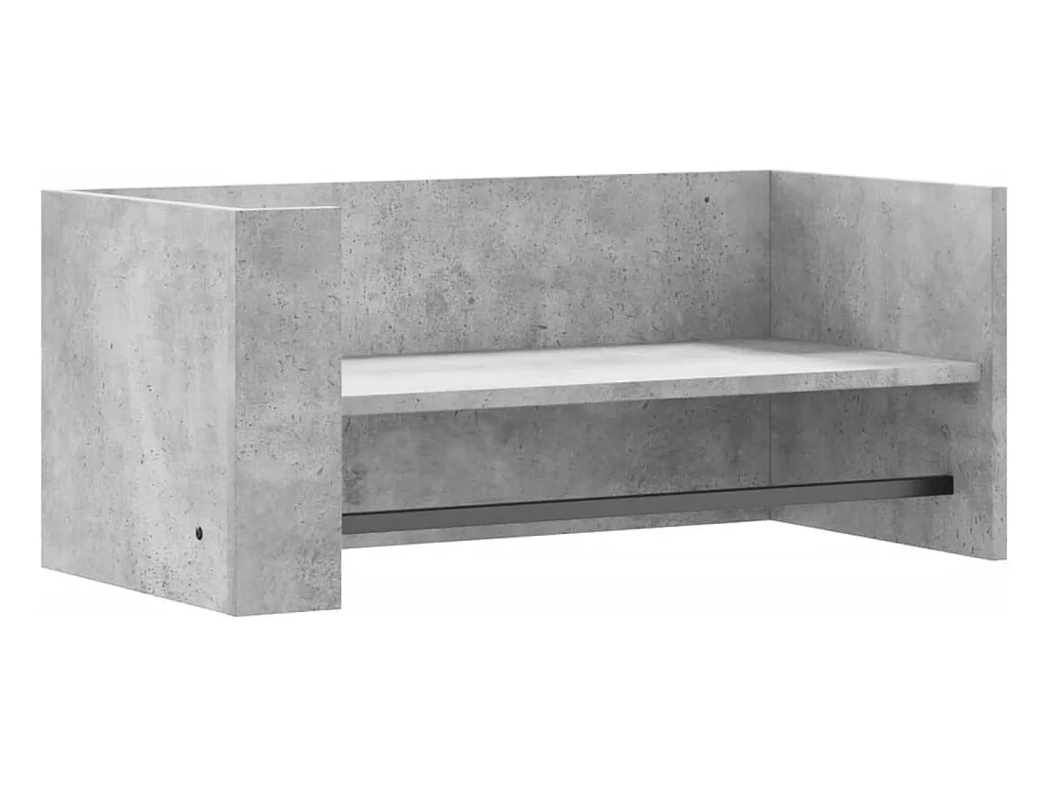 Sale vidaxl Prateleira parede 70,5x35x30,5cm deriv. madeira cinza cimento Cinzento