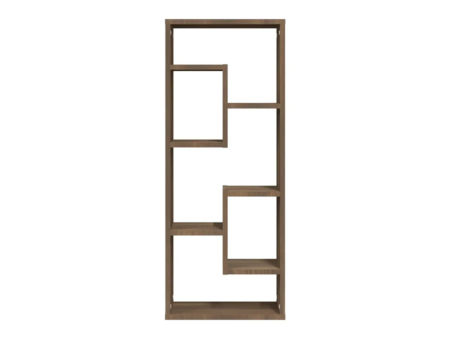 Prateleira* Prateleira parede 36x16x90cm deriv. madeira carvalho PT584327 Castanho