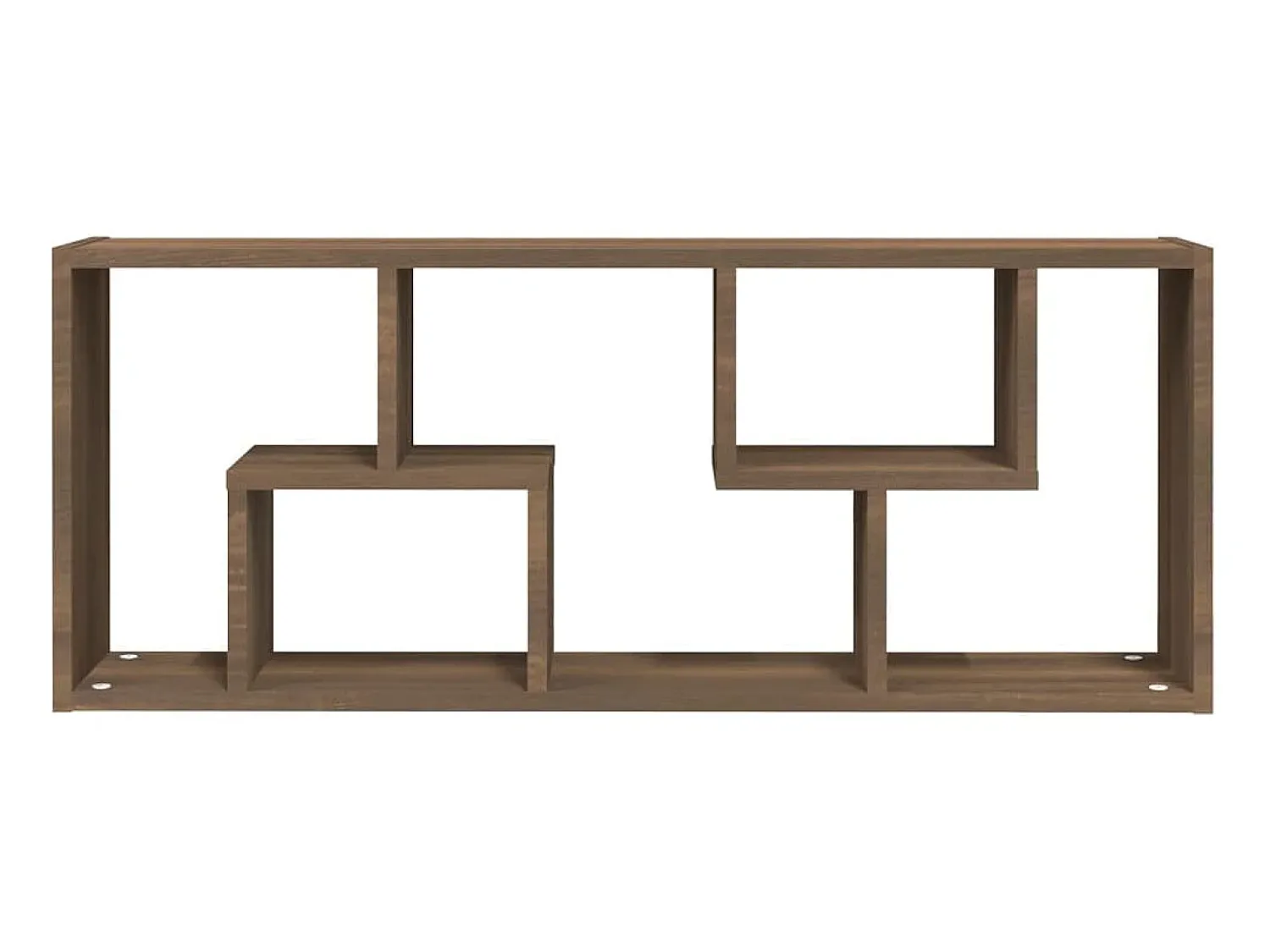 Prateleira* Prateleira parede 36x16x90cm deriv. madeira carvalho PT584327 Castanho