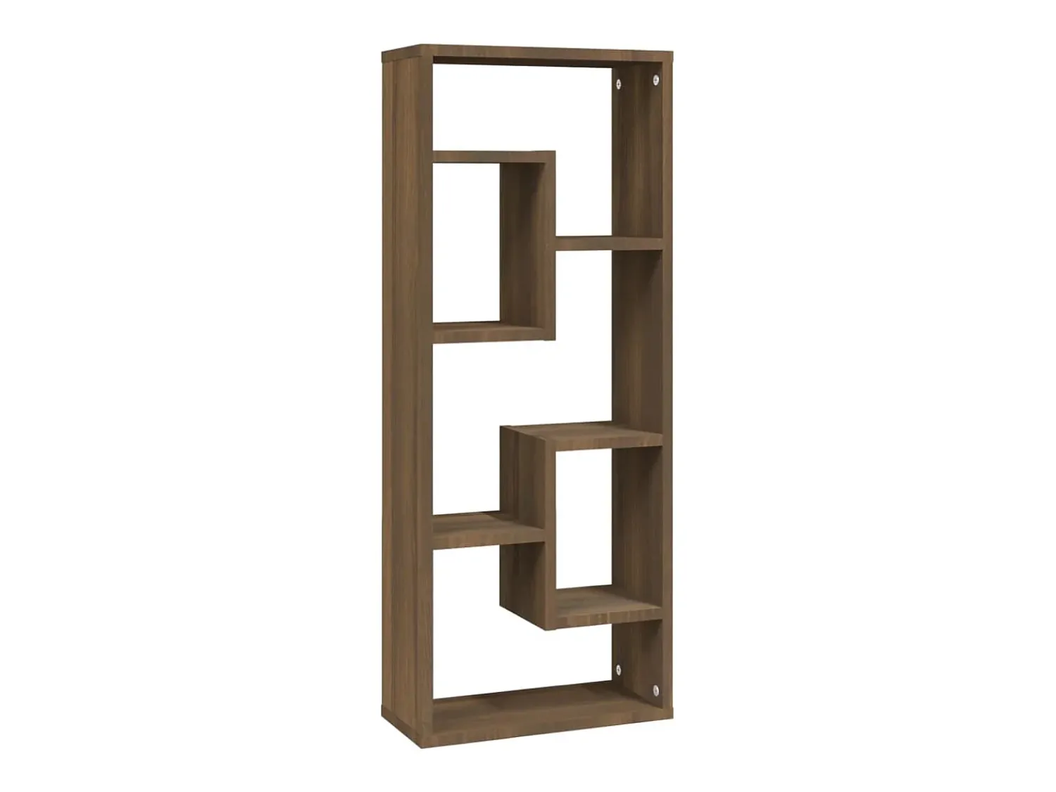 Prateleira* Prateleira parede 36x16x90cm deriv. madeira carvalho PT584327 Castanho