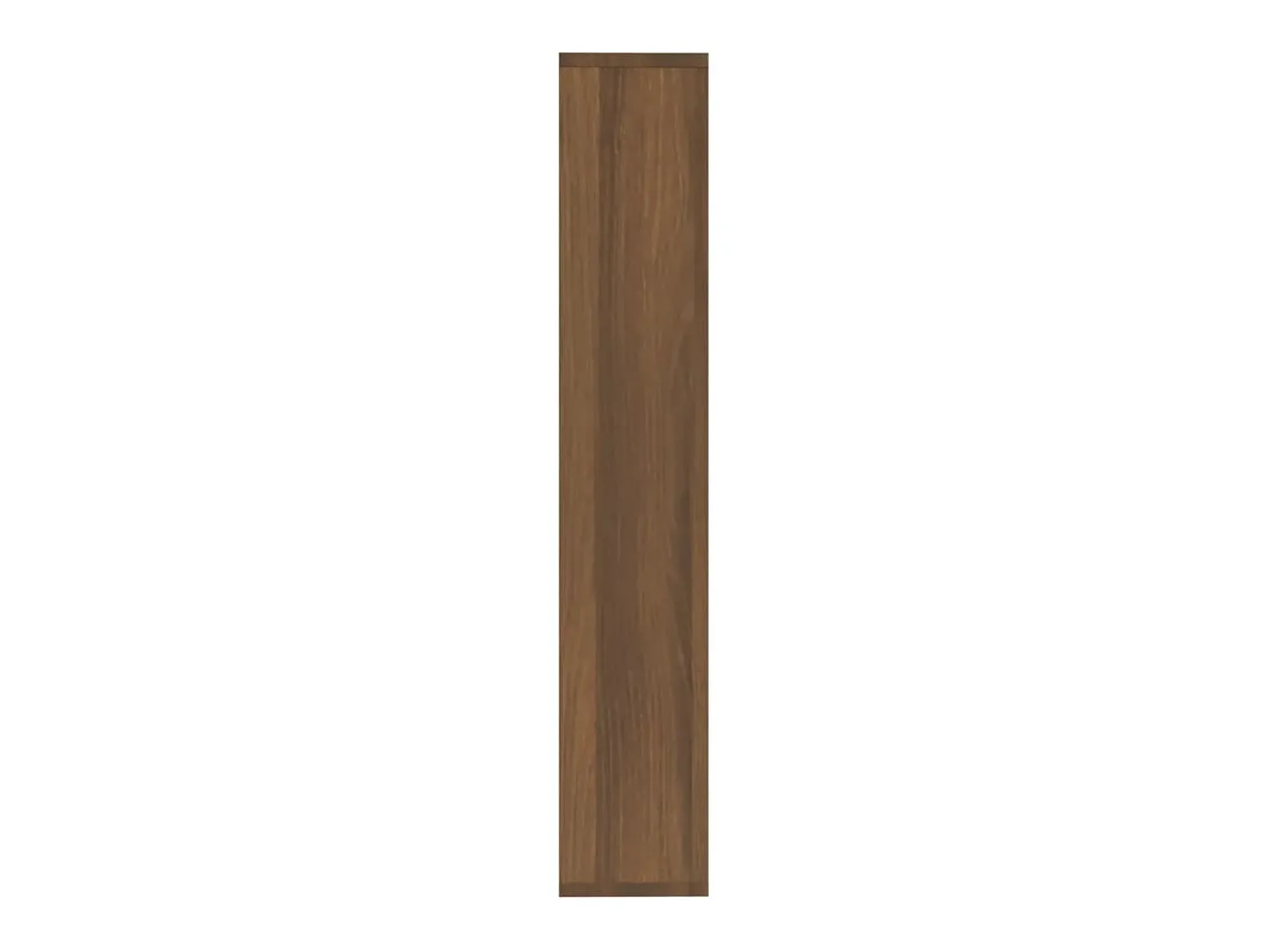 Prateleira* Prateleira parede 36x16x90cm deriv. madeira carvalho PT584327 Castanho