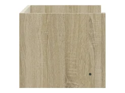 vidaxl Prateleira parede 70,5x35x30,5cm deriv. madeira carvalho sonoma^ Prateleira