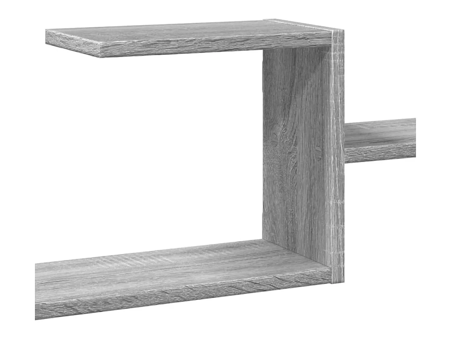 Prateleira|vidaxl Prateleira parede 104x15x49cm derivados madeira sonoma Cinzento