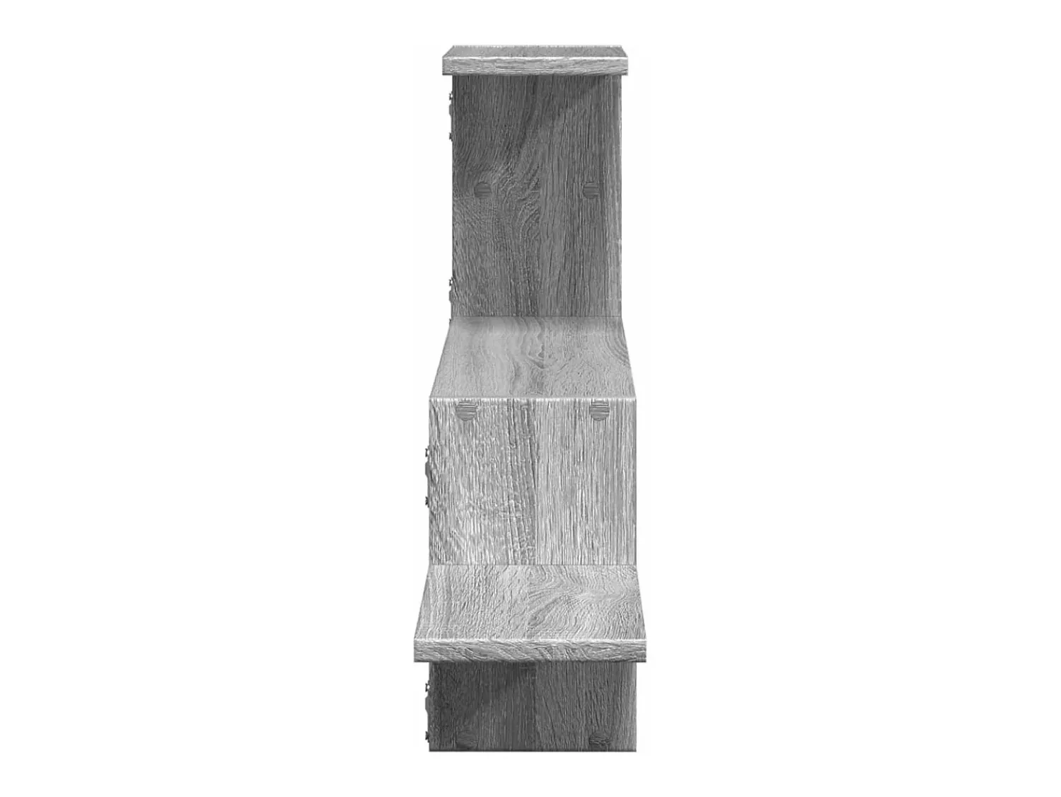 Prateleira|vidaxl Prateleira parede 104x15x49cm derivados madeira sonoma Cinzento