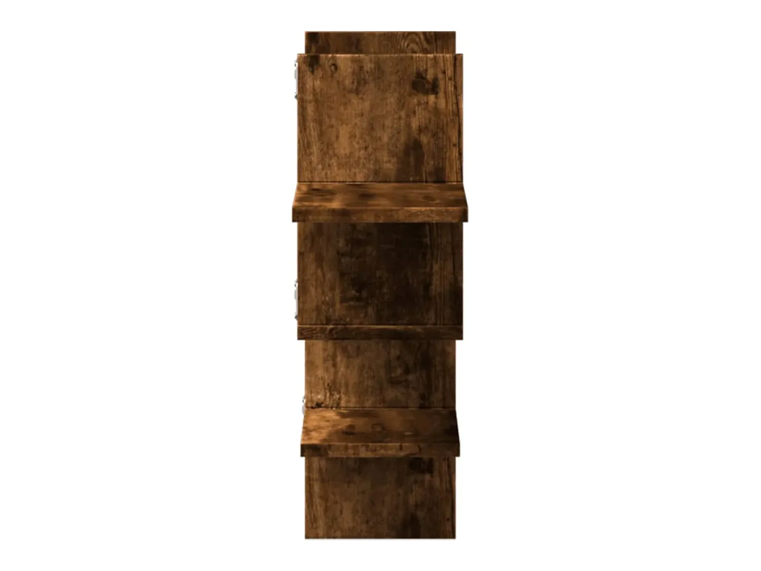 vidaxl Prateleira parede 124,5x18x60,5cm deriv.madeira carvalho fumado^ Prateleira