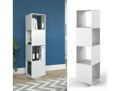 Discount Vicco Prateleira rotativa 35.2x35.2x144.2 Branco