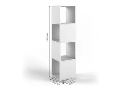 Discount Vicco Prateleira rotativa 35.2x35.2x144.2 Branco